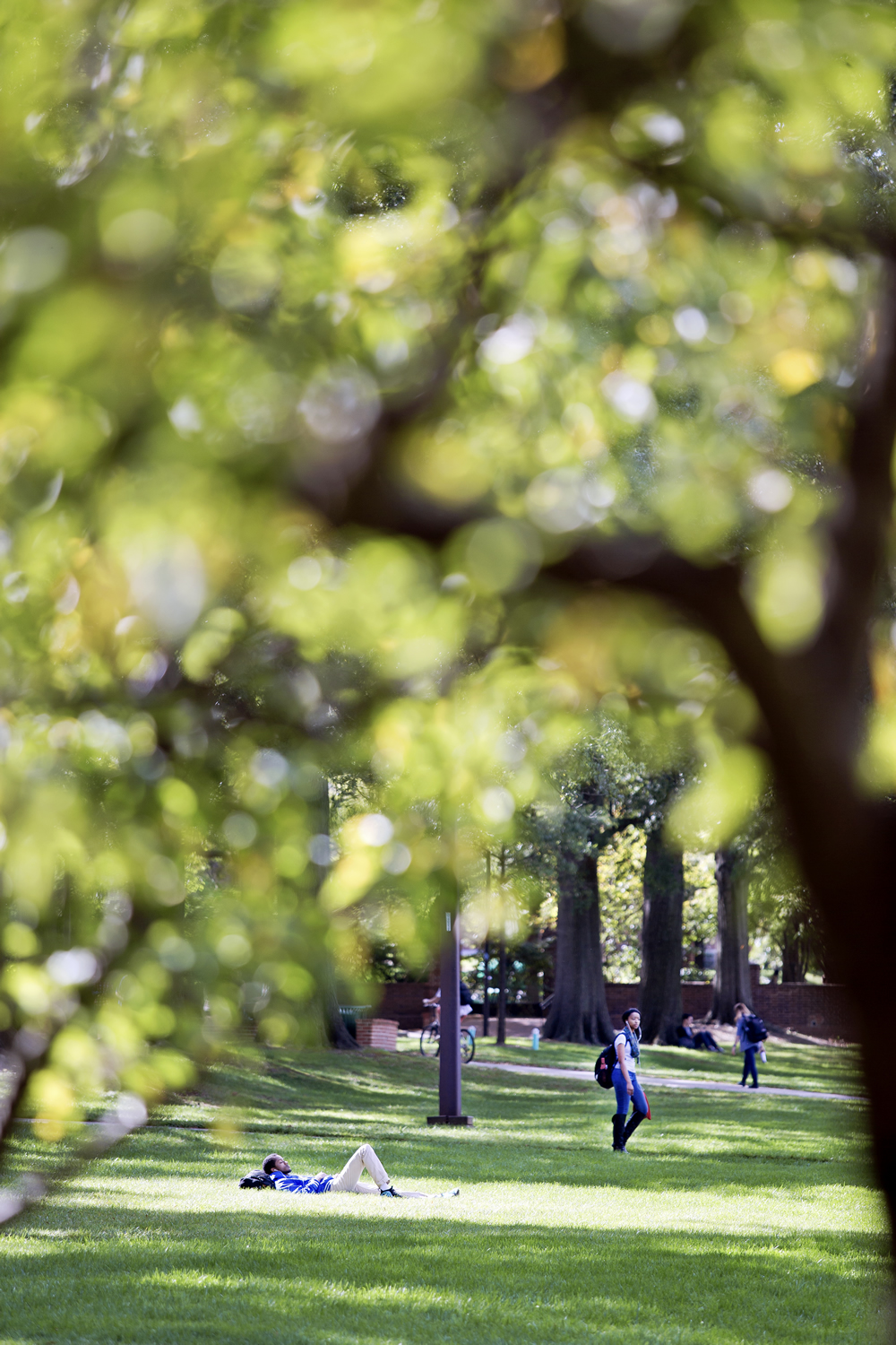 UMD Students on McKeldin Mall